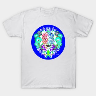 crown of life in yggdrasil tree ecopop T-Shirt